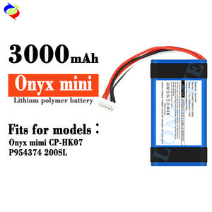 Harman Kardon Onyx Mini pil değiştirme için 3.7V 3000mAh büyük kapasiteli Batera CP-HK07 P954374 200SL yedek pil - Product Image 2