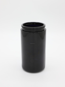 Dark Violet Glass <strong>Bottles</strong> Cosmetic Lotion Cream <strong>Bottles</strong> 500ml Apothecary Jar <strong>Optical</strong> Violet Matt Black Uv Glass Jar - Product Image 6
