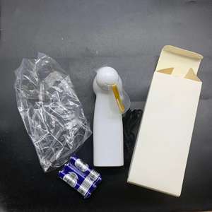 Fête d'été Concert en plein air Ventilateur à main <span class=keywords><strong>Netflix</strong></span> Petit ventilateur à lumière LED Texte programmable Convient pour l'extérieur et l'hôtel - Product Image 4