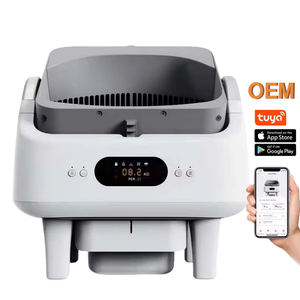 2025 nouveau Open Top Design automatique litière pour chat WiFi APP OEM électrique toilette pour animaux de compagnie autonettoyant intelligent chat toilette pour chats - Product Image 1