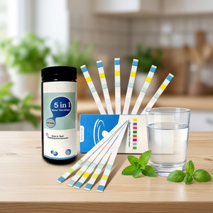 Kit de Prueba de Calidad del Agua Portátil 6 en 1 Yicare - Tiras Reactivas Profesionales para Pruebas Rápidas de Calidad del Agua para GH/PH/CIR/<span class=keywords><strong>NO3</strong></span>/<span class=keywords><strong>NO2</strong></span>/KH - Product Image 1