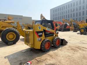 รถตักล้อยาง CAT 226B มือสอง สภาพดีเยี่ยม ขนาดกะทัดรัด พร้อมบุ้งกี๋มาตรฐาน สำหรับงานก่อสร้างและจัดสวน - Product Image 6