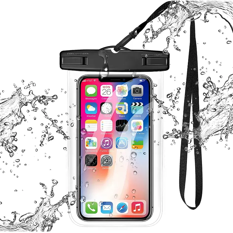 Woqi Waterproof Phone Pouch dry bag Universal phone case Pvc Mobile Phone Bag For Swimming