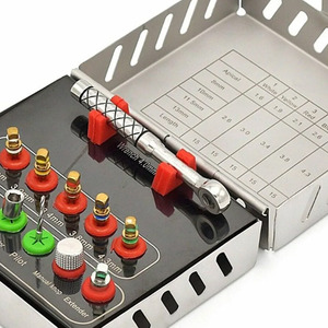 Kit de Cirugía de Implantes, Instrumentos Dentales para Perforación del Sitio del Implante y Procedimientos Quirúrgicos Orales, Bandeja de Instrumentos para Implantes Dentales - Product Image 2