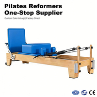 WEYO Eichen-Pilates-Reformer-Maschine - Langlebiges & Umweltfreundliches Pilates-Bett für Rehabilitation und Fitnesstraining