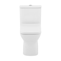 Toilette ronde en céramique en deux pièces avec cuvette allongée P/S Trap Commode pour salle de bain WC Water Closet