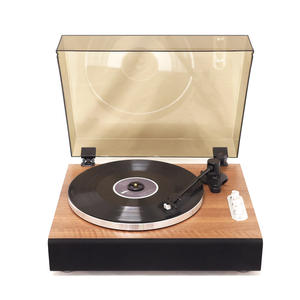 <span class=keywords><strong>Tocadiscos</strong></span> Retro Integrado BT de Madera para el Hogar, Reproductor de Vinilo para Sala de Estar o Escritorio - Product Image 4