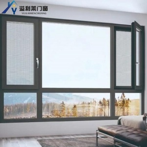 <span class=keywords><strong>Fenêtre</strong></span> à battant en aluminium avec verre Low-E, moustiquaire intégrée, certifiée Energy Star, design moderne pour appartement, <span class=keywords><strong>installation</strong></span> facile - Product Image 1