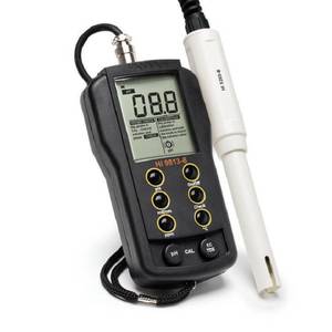 Analizador Portátil de Calidad del Agua Hanna Hi9813-6, Medidor de pH, EC y TDS con Sonda para Pruebas Acuáticas - Product Image 1