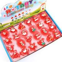 Bague Lumineuse de Noël LED, Doigt Scintillant, Bracelet Clignotant, Collier et Broche Lumineux – Cadeau pour Enfants, Jouet de Noël LED