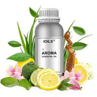 Parfum original d'huile essentielle de saveur pure et de parfum de 500ML pour des saveurs industrielles apparence liquide d'extrait de plante