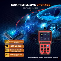 Podofo OBD2 Auto diagnóstico coche escáner herramientas de diagnóstico lector 12V para Android PC 2024 diagnóstico de coche IPSScreen ECU APP OTA