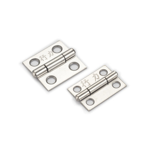 Charnières en acier inoxydable Xingli 304 pour portes d'armoires, charnières de fenêtre de 1 à 4 pouces, finition filament - Product Image 1