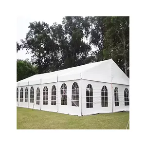 2024 Hete Verkoop Outdoor Feesttent Aluminium Tentoonstelling Witte Bruiloftsfeest Tent Voor Evenementen