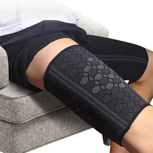 Manchons de compression <span class=keywords><strong>pour</strong></span> cuisse Manchons de jambe supérieure <span class=keywords><strong>pour</strong></span> soutien quadruple et ischio-jambiers - Product Image 6