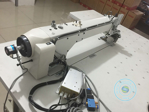 Máquina de coser industrial electrónica de puntada recta de una aguja para cuero, marca China Heavy Duty, precio. - Product Image 4
