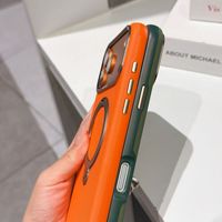 Pour iPhone 18 Pro Max, cadre d'objectif en métal 360° ° Coque de téléphone magnétique avec béquille rotative pour iPhone 17 16 15 14 13 12 Pro Max