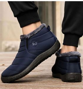 Botas de invierno impermeables Unisex para hombres y mujeres, zapatos informales ligeros para la nieve con piel cálida, zapatos para caminar Fitness de talla grande 36-47 - Product Image 6