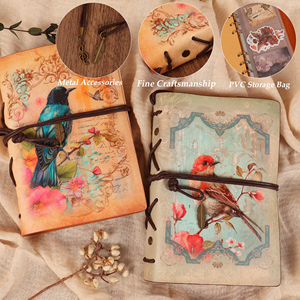 JAI IMAN 90sheets A6 Vintage Waterproof Cowhide Storage Notebook Writable Office Notes for <strong>Journal</strong> <strong>Supplies</strong> - Product Image 5