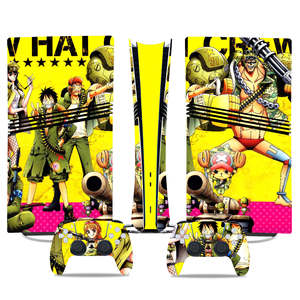 Adesivo Cartoon Anime Cool <span class=keywords><strong>One</strong></span> Luffy Pieces Ninja per Console di Gioco PS5 Slim, Decorazione di Alta Qualità e alla Moda - Product Image 5