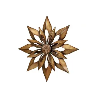 Luxury Designer Brass Antique Finished Wall Mounted Art Living Room Decor and Home Interior Decoration For Wholesale Price