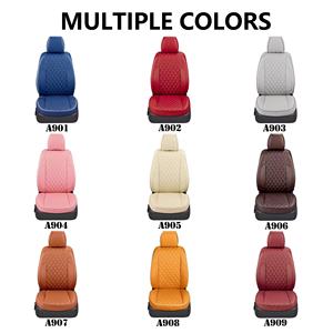 Housse de siège de <span class=keywords><strong>voiture</strong></span> en cuir de luxe Pop Auto Studio, couleur personnalisée, écologique, ajustement universel, toutes saisons, durable, sûre - Product Image 6