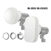 Kit de diffuseur de lumière Godox ML-CD15 ML-CS1625, dôme doux, tente pour la photographie, flash de studio, photographie en direct, streaming
