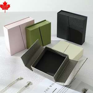 Boîte cadeau carrée magnétique à double ouverture LAIRE pour emballage <span class=keywords><strong>de</strong></span> bijoux, bracelet, bague, collier - Vente en gros - Product Image 1