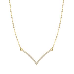 Collier élégant pour femme plaqué or rose avec symbole de l'éternité et diamants - Cadeau de luxe pour fiançailles ou anniversaire - Product Image 3