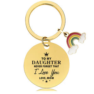 Porte-clés avec inscription "I love you <span class=keywords><strong>forever</strong></span>", en argent, or, noir, inscription "I love you", 2022 - Product Image 6