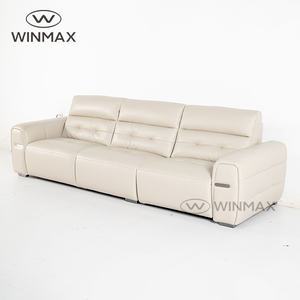 <span class=keywords><strong>Canapé</strong></span>-lit carré moderne de luxe en cuir véritable, électrique et inclinable, deux places, <span class=keywords><strong>mousse</strong></span> <span class=keywords><strong>haute</strong></span> <span class=keywords><strong>densité</strong></span> durable <span class=keywords><strong>pour</strong></span> salon, hôtel, villa - Product Image 4