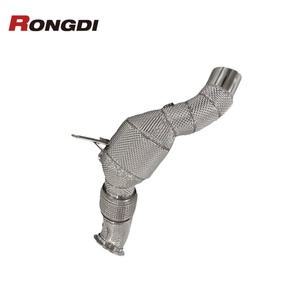 ท่อแคทดาวน์ไพพ์สำหรับรถเฟอร์รารี่ F8 สไปเดอร์/ทริบิวโต้ 3.9T V8 ระบบไอเสียแบบไหลสูงพร้อมแคท - Product Image 2