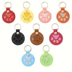 Pet Hair Keepsake <b>Keyring</b> Charm <b>Cute</b> Commemorative Fur Pendant Dog Cat Memorial Paw Design Keychain - Product Image 2