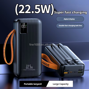 ธนาคารพลังงานชาร์จเร็ว <span class=keywords><strong>40000</strong></span> mAh 22.5W PD + QC3.0 พร้อมเธรดคู่ 40000mAh แหล่งจ่ายไฟธนาคารพลังงานแบบพกพา - Product Image 2
