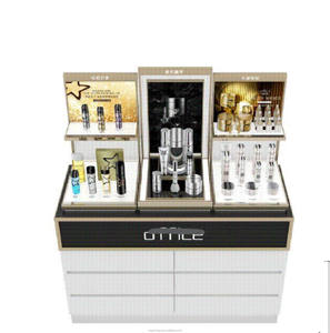 Tienda de perfumes de lujo Diseño de diseño de tienda minorista exclusiva Imágenes interiores a medida con vitrinas para <span class=keywords><strong>Boutique</strong></span> de perfumes - Product Image 5