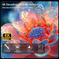 Proyector Google TV 4K 2026 3200 ANSI Nativo 1080P con Enfoque Automático, Proyectores Android con Altavoz LED de 8W