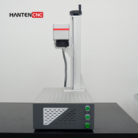 Machine de marquage laser mobile 20W/30W/60W/100W Fibre/UV/CO2 entièrement fermée pour gravure de verre fil pour métal bois plastique