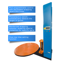 Machines d'emballage intelligentes en acier, nouvelle machine d'emballage extensible pour palettes lourdes et grandes palettes