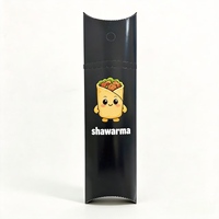 Boîte à Shawarma et Burrito Personnalisée Écologique – Emballage Jetable pour Kebab et Plats à Emporter