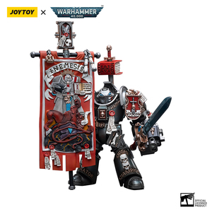 JOYTOY Warhammer 40K Grey Knights Terminator Retius Akantar Figura de Acción Coleccionable 1/18 Modelo <span class=keywords><strong>Oficial</strong></span> Auténtico - Product Image 3