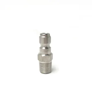 Wholesale Pressure Washer 1/4'' Stainless Steel Quick Connect Coupler Tube Fitting Male Plug