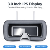 Original DJI Goggles 3 – Expérience de Commande Gestuelle Immersive 4K, compatible avec les drones DJI. Avec télécommande RC et