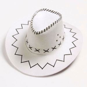 Chapeau de cowboy occidental en gros, casquette d'été en fausse fourrure et cuir, chapeau de chevalier pour le camping en plein air - Product Image 2