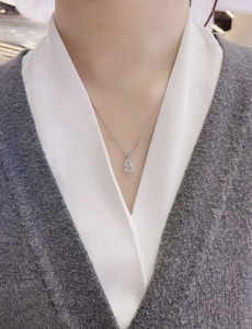 <span class=keywords><strong>Collana</strong></span> con Pendente in <span class=keywords><strong>Diamante</strong></span> Coltivato in Laboratorio Taglio Pera Certificato IGI, <span class=keywords><strong>Collana</strong></span> <span class=keywords><strong>Solitario</strong></span> in Oro 14K 18K, Gioielli Personalizzati - Product Image 4
