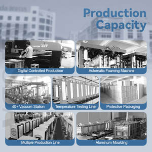 Réfrigérateur à boissons Meisda SC35B 35L noir standard à température unique, double vitrage, certifié CE, étagères réglables - Product Image 6