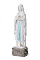 Statue en résine de Notre-Dame de Lourdes, Vierge Marie, décoration intérieure, sculpture en résine