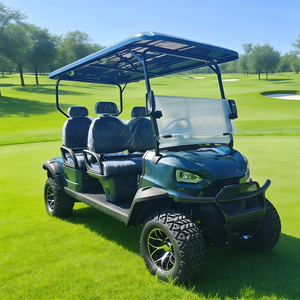 Carrito de Golf Eléctrico Elevado para 4 Pasajeros, Mini Carrito de Golf en Venta - Product Image 1