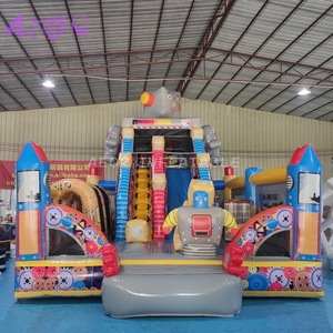 Trẻ em chơi Bouncer nhảy lâu đài Inflatable lâu đài bouncy phim hoạt hình ngoài trời trẻ em nhảy lâu đài - Product Image 3