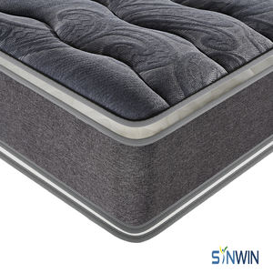 <span class=keywords><strong>Matelas</strong></span> enroulable antibactérien et anti-acariens avec noyau à ressorts ensachés, surmatelas double et <span class=keywords><strong>mousse</strong></span> à mémoire de forme réactive - Product Image 5