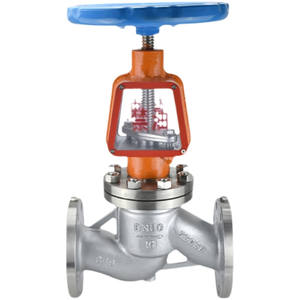 Paslanmaz çelik oksijen kapatma vanası JY41W flanş yağsız yağ alma oksijen özel vana - Product Image 1